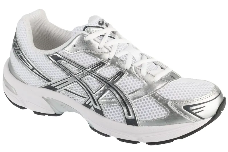 ASICS Gel-1130 1201B020-100, Męskie, Białe, buty sneakers, przewiewna siateczka, rozmiar: 42