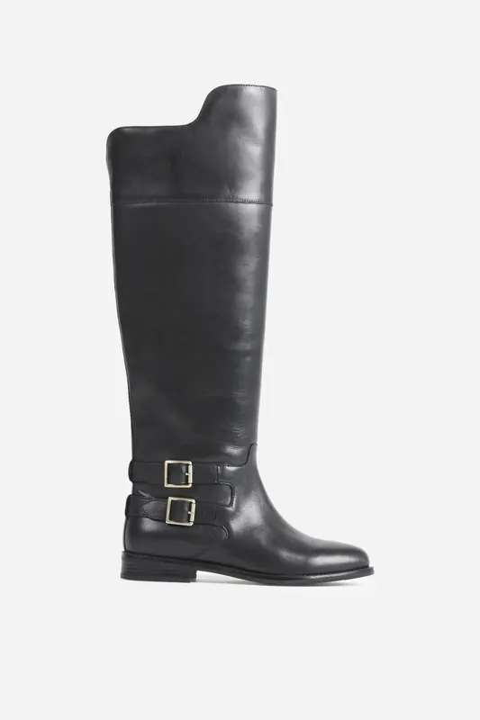 Bronx Fe-lise High Boot Black Maat: 39 | Laarzen Outlet | Dames | Zwart