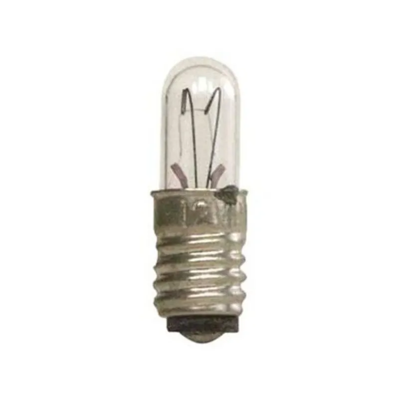E5 0,4W 12V zapas żarówki opak 5cz przezroczyste