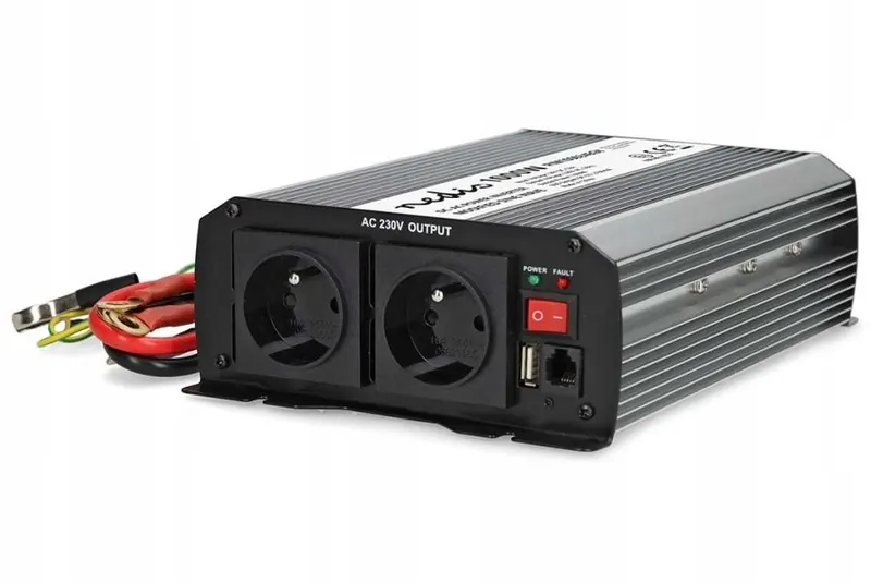 Nedis menič napätia/ modifikovaná sínusoida/ 24 V DC/230 V Ac 50 Hz/ 1000 W