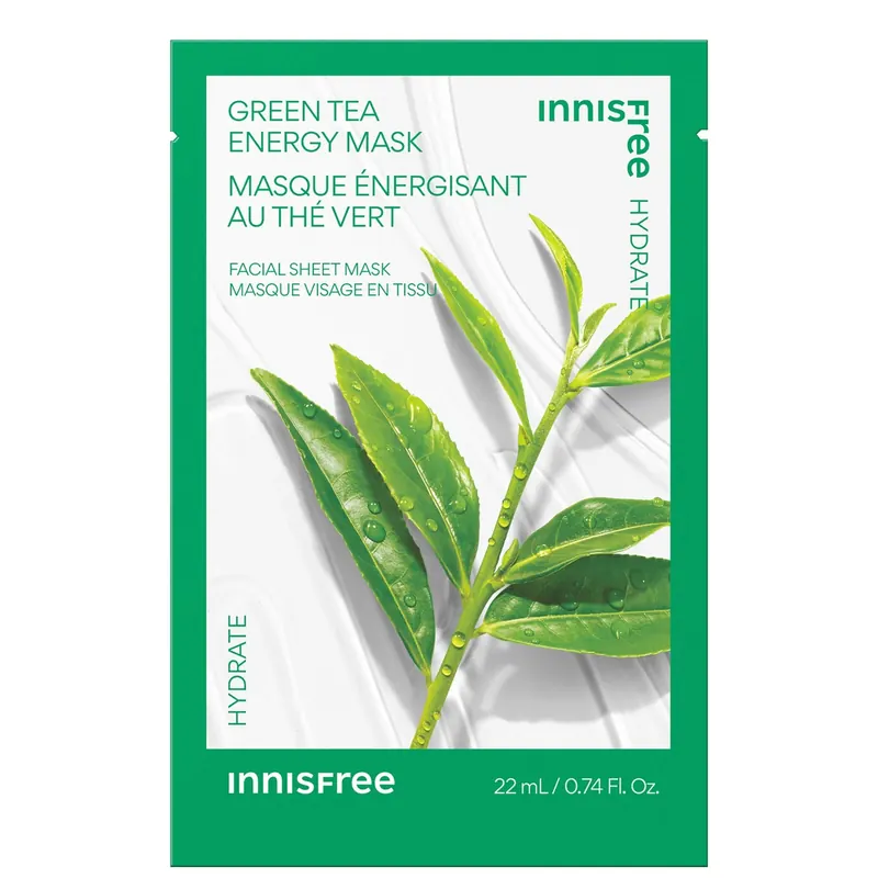 INNISFREE Green Tea Hydrating & Nourishing Sheet Mask 22ml