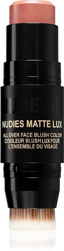 Nudestix Nudies Matte Lux wielofunkcyjny makijaż do oczu, ust i twarzy w kolorze Pretty Peach 7 g