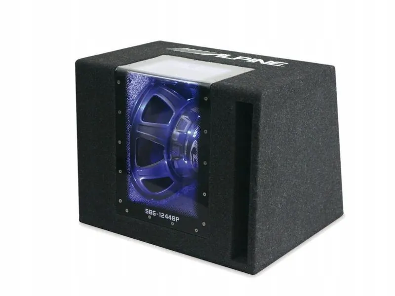 Subwoofer v boxe Alpine SBG-1244BP