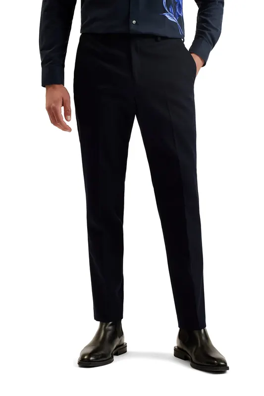 Ted Baker Nalfant Twill Smart Slim Tailored Trousers Navy Maat: W38 | Tailored Broeken Outlet | Heren | Blauw