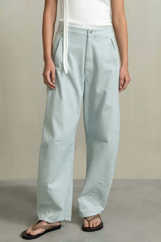 Humanoid Wynn Ocean Maat: M | Wijde Broeken Outlet | Dames | Blauw