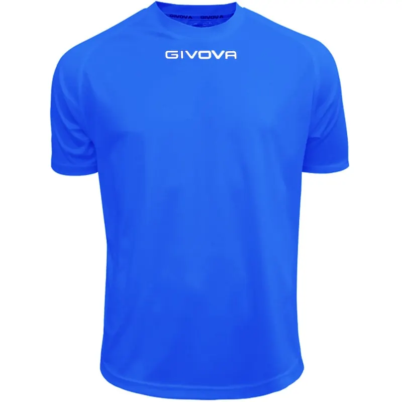 GIVOVA koszulka sportowa męska t-shirt treningowy MAC01 niebieska (2XL)