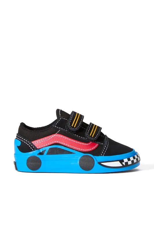 Vans Toddler Old Skool V Car Black Maat: 22 | Schoenen Outlet | kids | Zwart