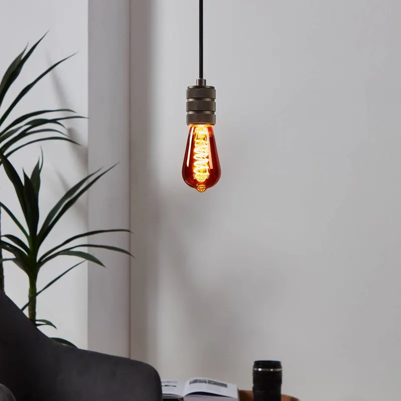 Żarówka LED ST64 E27 4W 2 000 K filament miedź