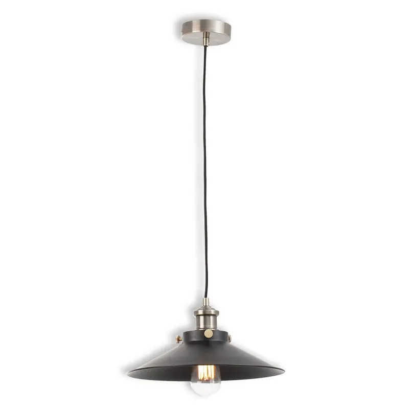 Czarna lampa wisząca Marlin