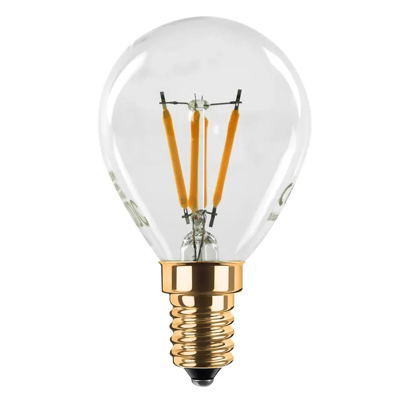 Żarówka kropla LED Segula 24V DC E14 3W Filament 922