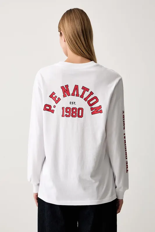 P.E Nation longsleeve damski bawełniany