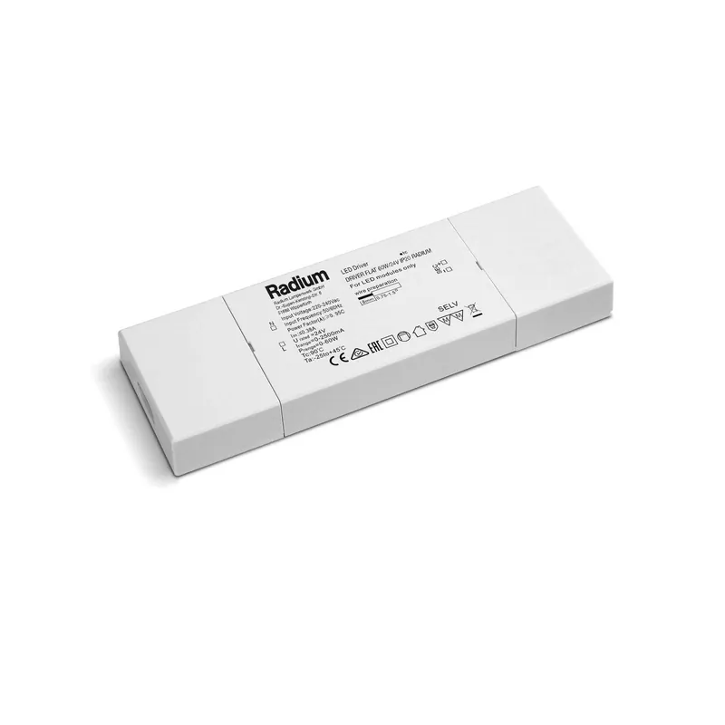Sterownik LED Radium Flat do taśm 60W/24V