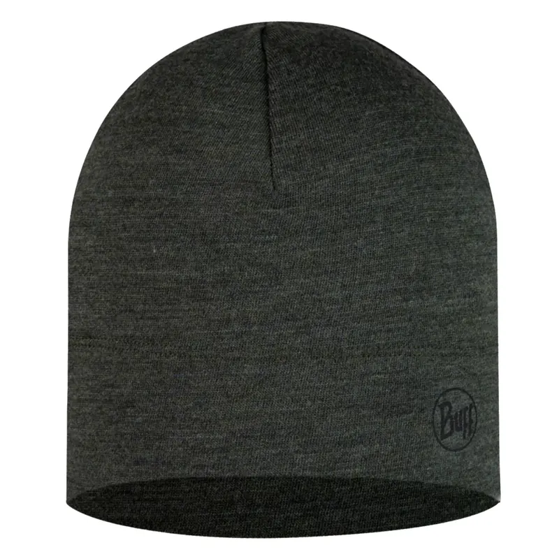 Buff Merino Midweight Hat Beanie 11800684310, Unisex, Szare, czapki, Merino, rozmiar: One size