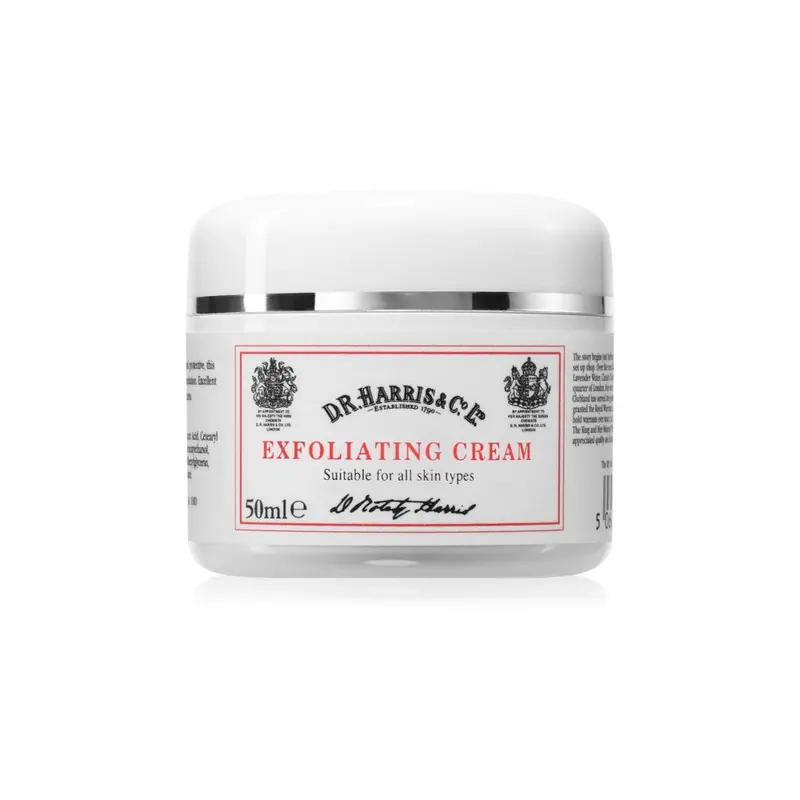 D.R. Harris Exfoliating Cream scrub oczyszczający do twarzy