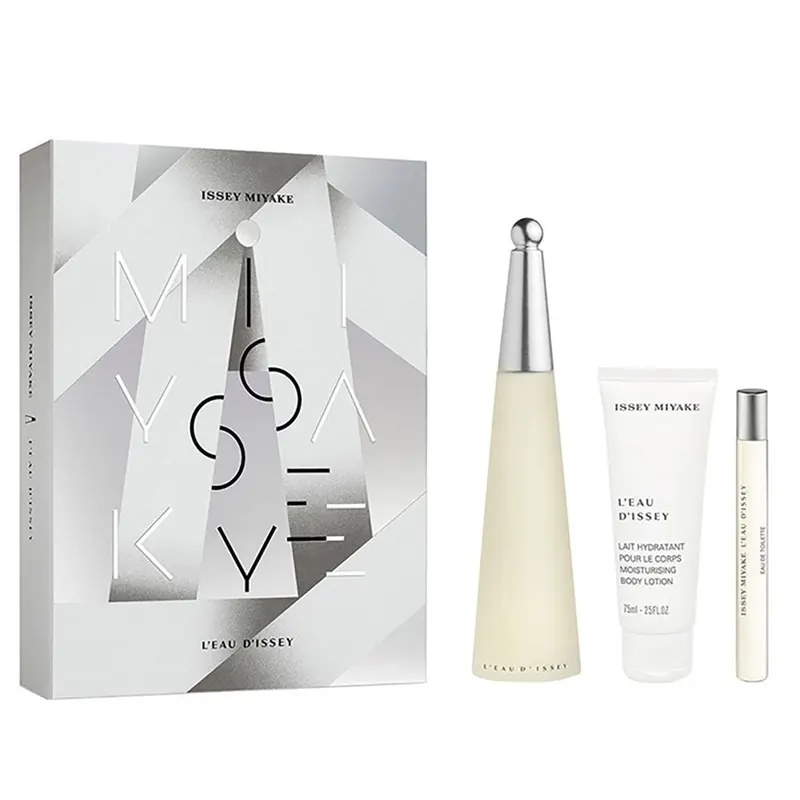 Issey Miyake L'eau D'issey Woda toaletowa w sprayu 100ml Zestaw 3 sztuk