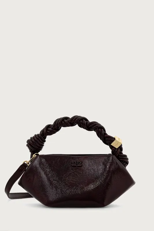 GANNI Bou Mini Deep Shine torebka crossbody damska