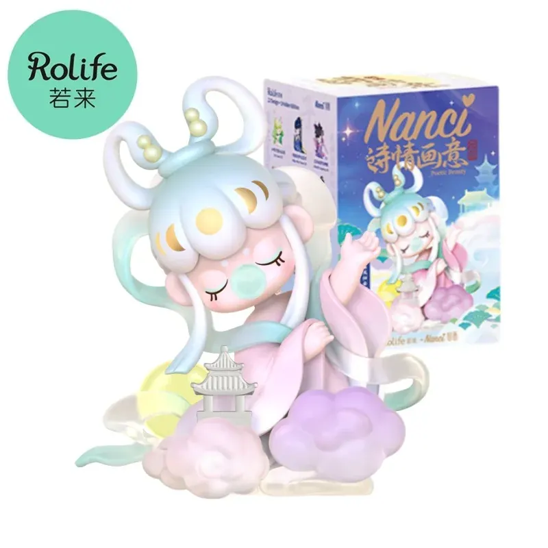 Robotime Rolife Nanci Poetic Beauty Blind Box Figurki Akcji Lalki Zabawki Niespodzianka - ZPXX0