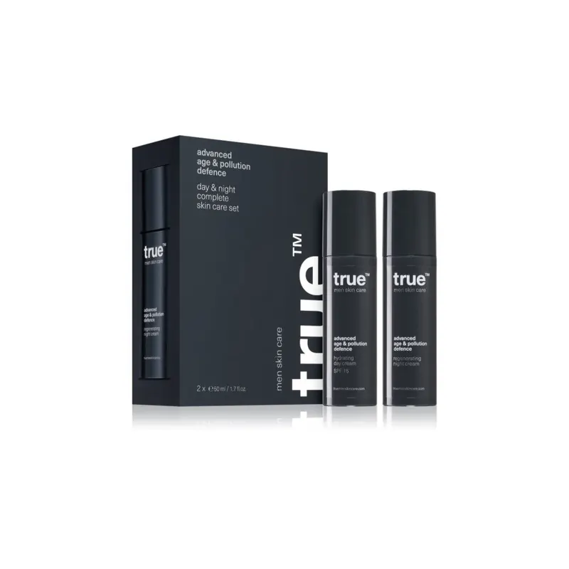 kompletny zestaw do pielęgnacji skóry na dzień i na noc True Men Skin Care
