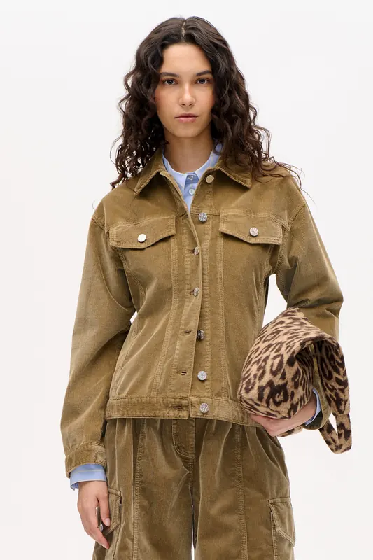 Baum und Pferdgarten Billie Jacket Savannah Tan Maat: 38 | Spijkerjassen Outlet | Dames | Bruin