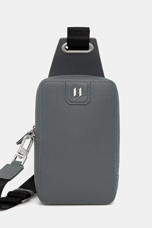 Karl Lagerfeld saszetka męska skórzana K/MONOGRAM
