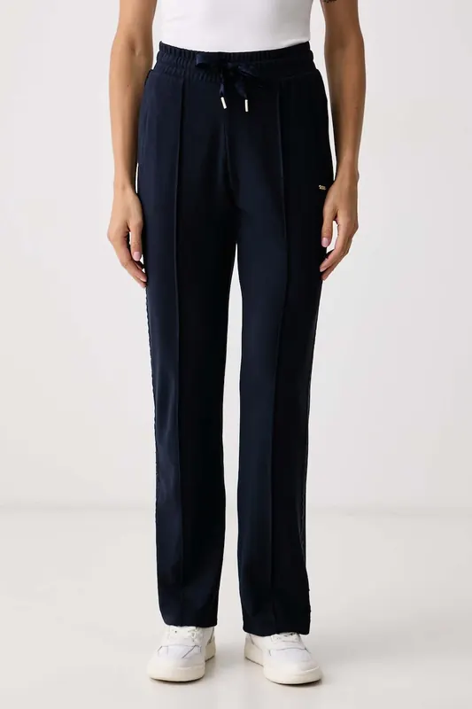 BOSS spodnie lounge damskie z modalem PEACHY MONO_Pants