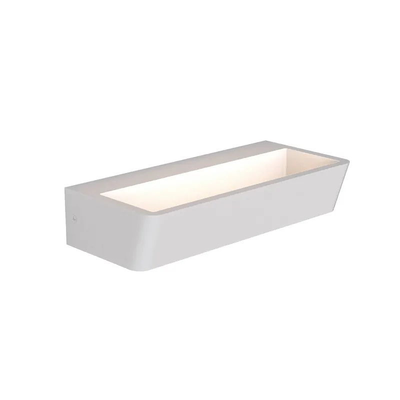Kinkiet LED Altea, szerokość 22 cm, biały, góra/dół, aluminium