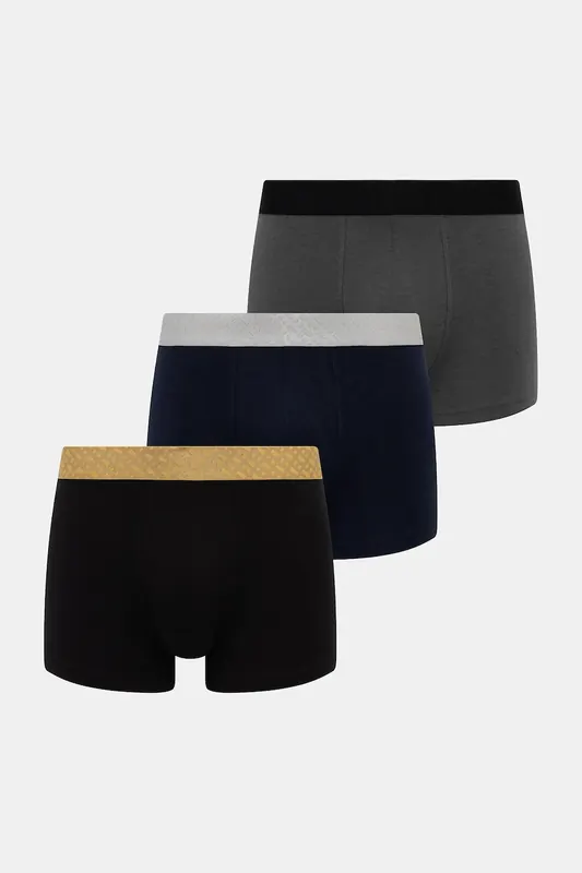 BOSS bokserki 3-pack Trunk 3P MetallicM G
