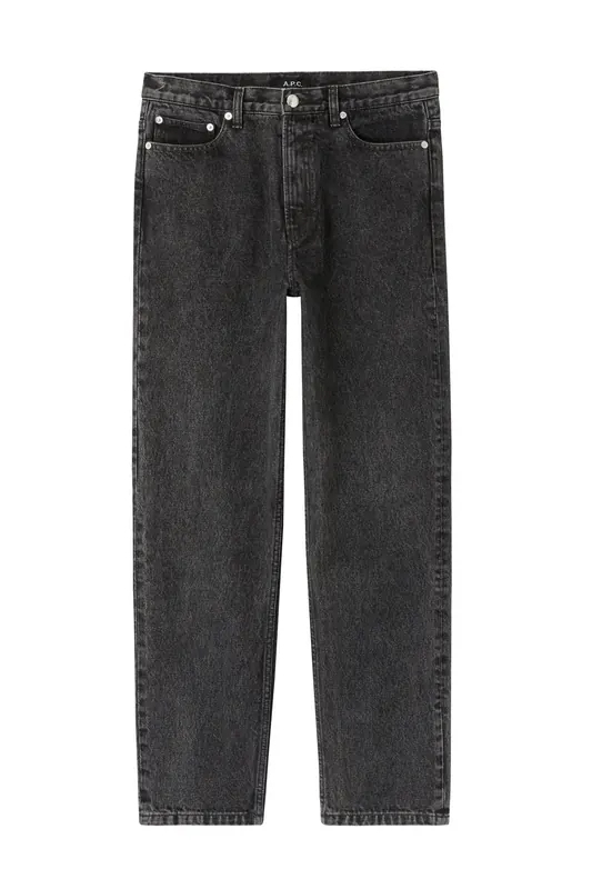 A.P.C. Unisex Jeans Martin Faux Black Maat: W30 | Straight Jeans Outlet | Unisex | Zwart