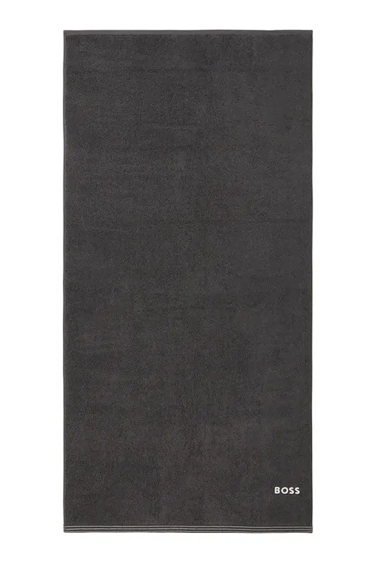 BOSS średni ręcznik bawełniany EDGE Graphite 70 x 140 cm