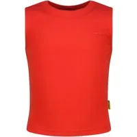 Vingino Girls Basic-crop Rib Top Top Breeze Red Maat: 12 | Overhemden Outlet | kids | Rood