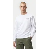 Levi's Graphic Sweatshirt Batwing Outlined Chesthit White Maat: S | Sweaters Outlet | Heren | Wit
