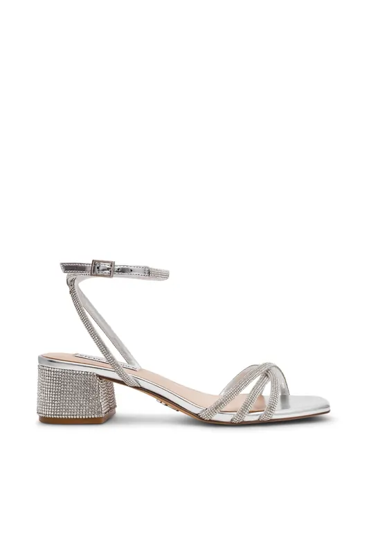 Steve Madden Cerena Sandals Silver Maat: 38 | Sandalen Outlet | Dames | Zilver