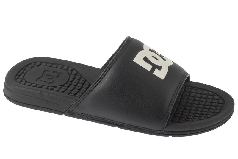 DC Shoes Bolsa ADYL100026-001, Męskie, Czarne, klapki, skóra syntetyczna, rozmiar: 44,5