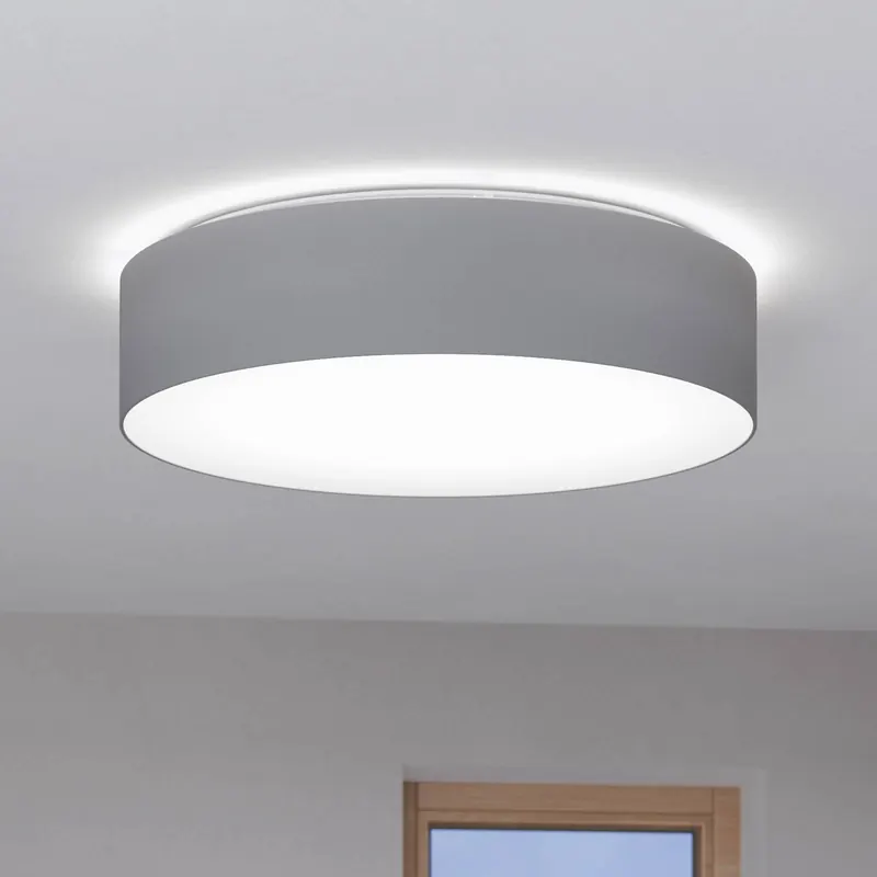 EGLO connect Romao-Z sufitowa LED, Ø57cm, szara