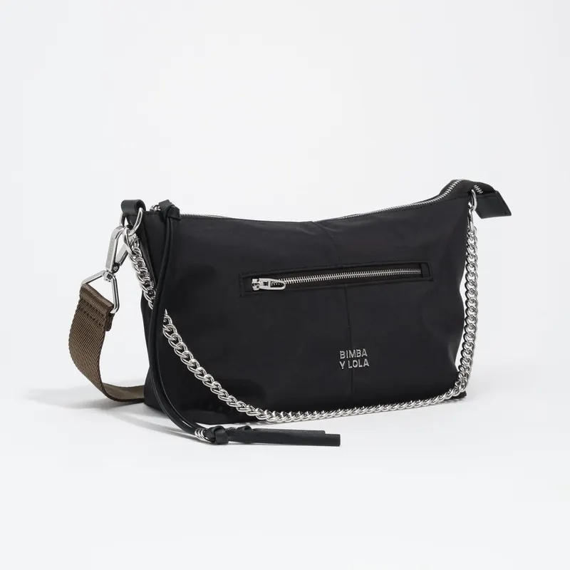 Torebka Madrid duża nylon czarna