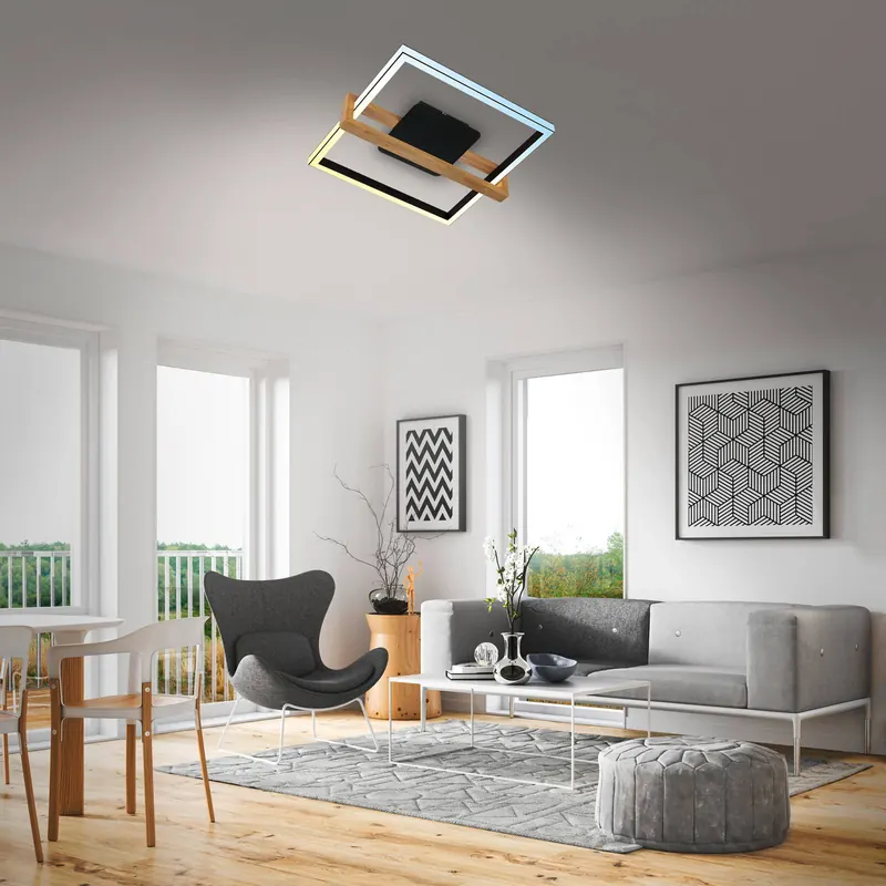Lampa sufitowa LED 3768015 CCT z pilotem zdalnego sterowania