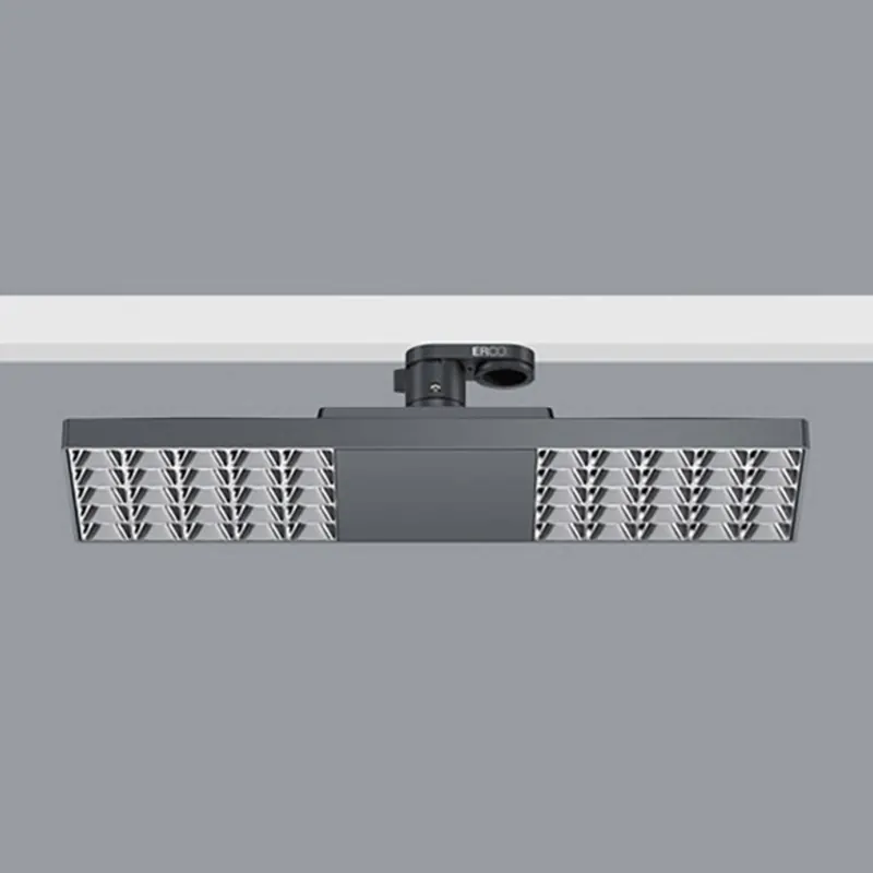 ERCO Jilly 230V 15W oval wide 830 czarny/srebrny