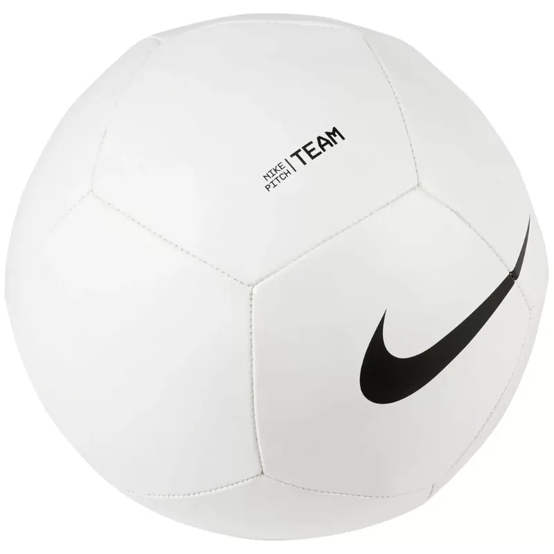 Nike Pitch Team Ball DH9796-100, Unisex, Białe, piłki do piłki nożnej, Guma, rozmiar: 3