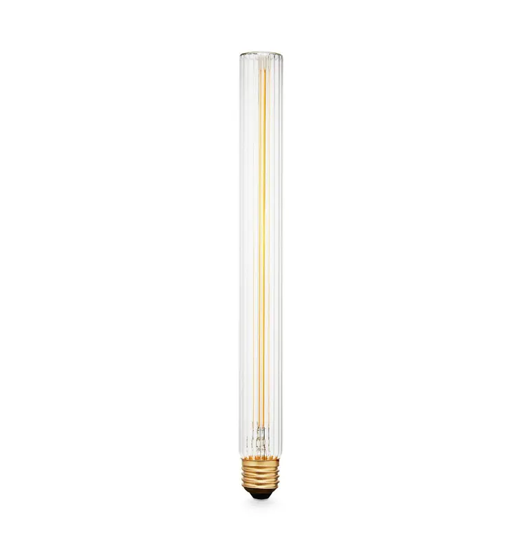 Żarówka LED rurkowa Tube 300 Plissé, E27, 4,05 W, 2200 K, ściemniana
