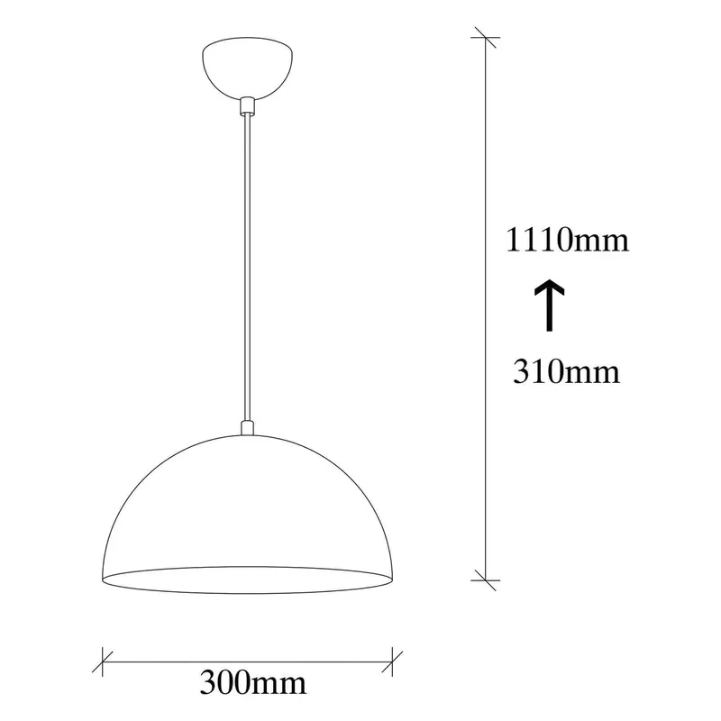 Żyrandol Berceste 231-S, srebrny, metal, Ø 30 cm