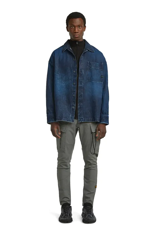 G-Star Zip Pocket 3d Skinny Cargo 2.0 Grey Maat: W32L34 | Cargobroeken Outlet | Heren | Grijs