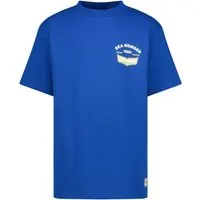 Vingino Boys Helgie T-shirt Seascape Blue Maat: 16 | T-Shirts Outlet | kids | Blauw