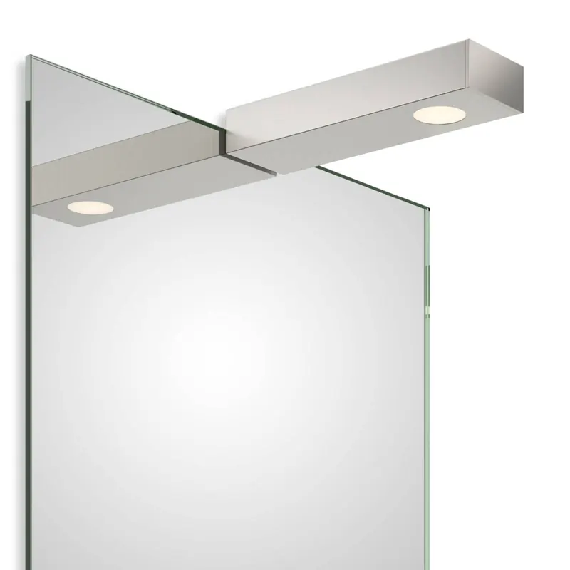 Decor Walther Flat 1 lampa nakładana LED, nikiel