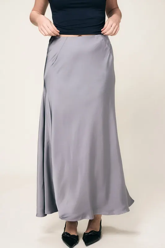 VIVEH Erica Silver Maat: 38 | Maxi Rokken Outlet | Dames | Zilver