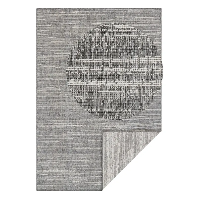 Szary dywan odpowiedni na zewnątrz 170x120 cm Gemini – Elle Decoration