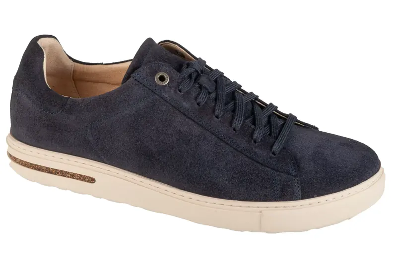 Birkenstock Bend Low LEVE 1028606, Unisex, Granatowe, buty sneakers, skóra welurowa, rozmiar: 36