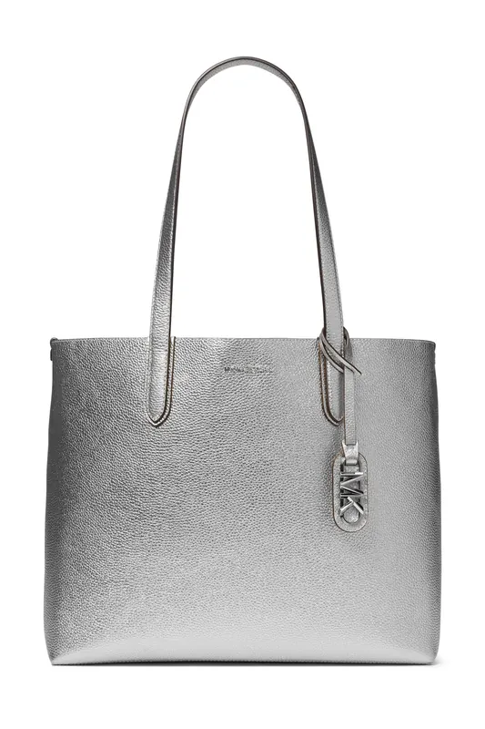 Michael Kors Extra Large Reversible Tote Silver Maat: OS | Handtassen Outlet | Dames | Zilver