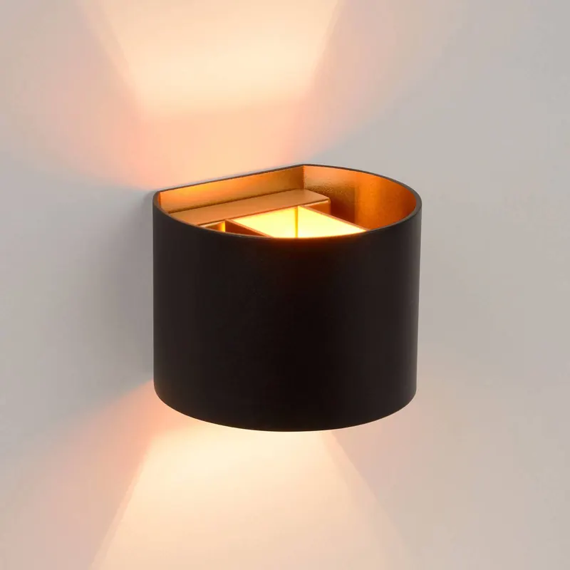 Kinkiet LED Xio, szerokość 13 cm, czarny
