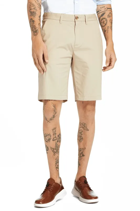 Timberland Squam Lake Super Light Weight Stretch Life Humus Maat: 38 | Korte Broeken Outlet | Heren | Beige