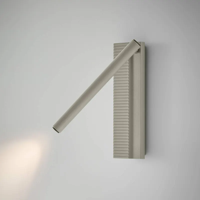 Kinkiet LED Bover Arid A/03 szary, aluminium, 2700 K